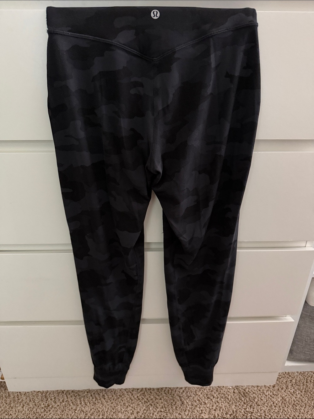 Lululemon Black Camo Align Joggers size 2